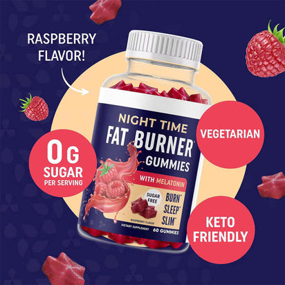 NIGHT TIME fat burner gummies